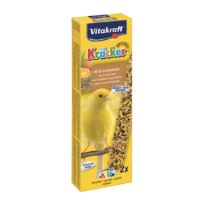 Vitakraft Krcker g og grsfr til kanariefugle 2 pak